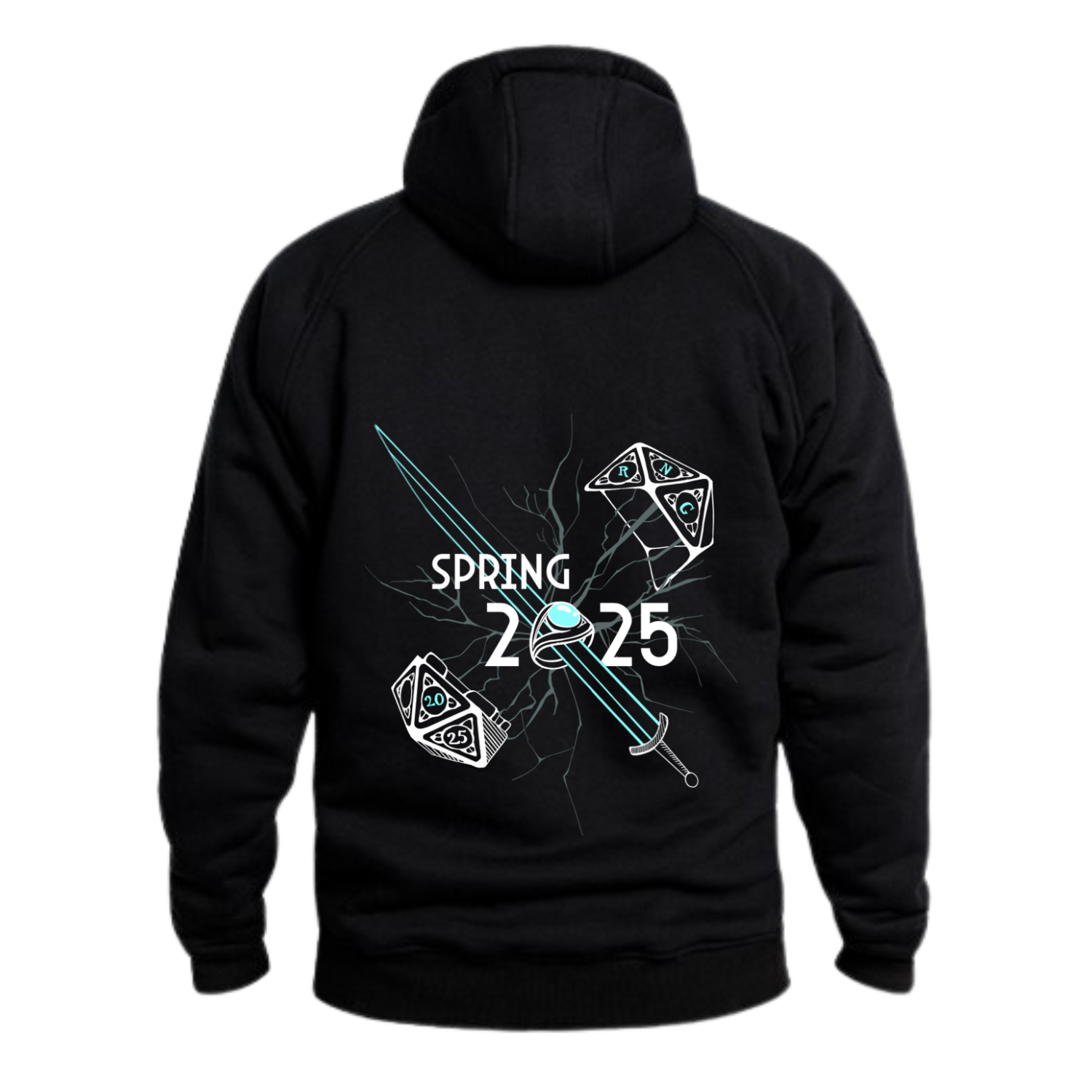 premium hoodie back